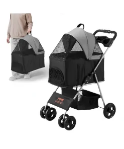 Poussette de transport pour chat