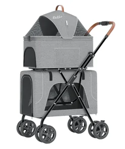 Poussette pour chien et chat